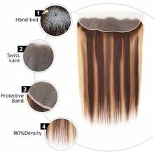 13x6 Lace Front Wig 20 Inch Straight High Definition Transparent Lace Front Wig 12A Brazilian Virgin Human Hair Lace Front Wig Natural Black