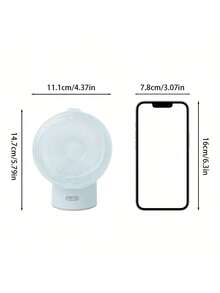 1pc 180ml Wearable Electric Breast Pump, 4 Modes, Variable Frequency, 12 Settings Per Mode, Low Noise Anti-Leakage Design - Nhiều màu - Xem 2