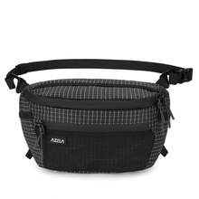 1pc Fashionable Minimalist Patchwork Men's Sling Bag, High-Quality Nylon Material, Large Capacity For Daily Essentials, Unisex Chest Bag For Commuting And Shopping, Comfortable Adjustable Strap Can Be Worn On Shoulder Or Attached To Backpack To Increase Storage Space, Multifunctional And Practical Men's Waist Bag. - Multicolor - View 16