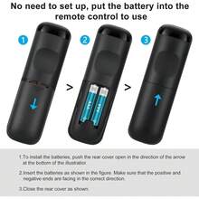 [Pack Of 2] Replacement Remote For Roku Box,For Roku Express,For Roku Premiere,For Roku Player,For Roku1/2/3/4,(NOT For Stick And TV Or Game) - 1 - 查看 4