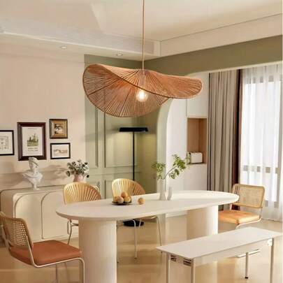 Handwoven Lampshade, 2025 Best-Selling Lampshade, Suitable For Home Lighting Decoration, Replacement Lampshade (Lampshade Only, Light Source And Other Accessories Not Included), Indoor Decor, Room Ambiance, Decorative Lampshade, Modern Lampshade, Handcrafted, Lamp Cover, Replacement Lampshade, Lighting Enthusiasts