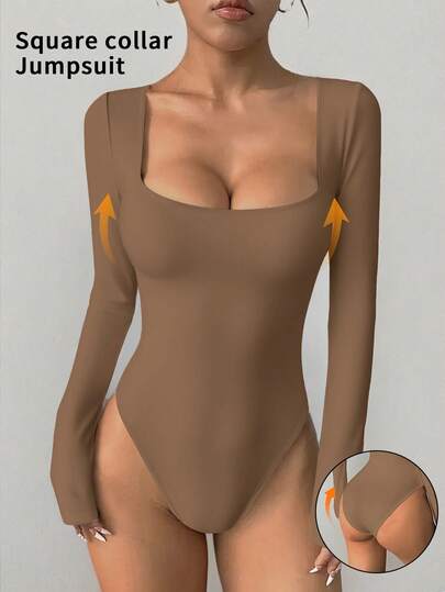 imisic Este vestido de mujer de unicolor y cuello cuadrado presenta un diseño de cuello cuadrado, que es un estilo básico esencial que favorece la figura y es adecuado para salir. Este vestido ajustado combinado con una parte superior de cuello cuadrado ajustada es adecuado para deportes, el hogar y las actividades diarias. Durante vacaciones como Navidad y San Valentín, puede resaltar mejor la esencia de la primavera y la belleza natural.