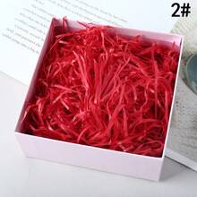 1000g Raffia Paper Gift Box Filler, For Birthday, Party Gift Box Filling, Colored Shredded Paper Filler, Gift Wrapping Crinkle Paper Shreds, Creative Padding Grass, Craft Shred, Gift Box Wrapping Packing Filling, Suitable For Wedding, Valentine's Day Party Decoration, Fragile Gift Protection And Anti-Damage Filling Material - 彩色 - 查看 19