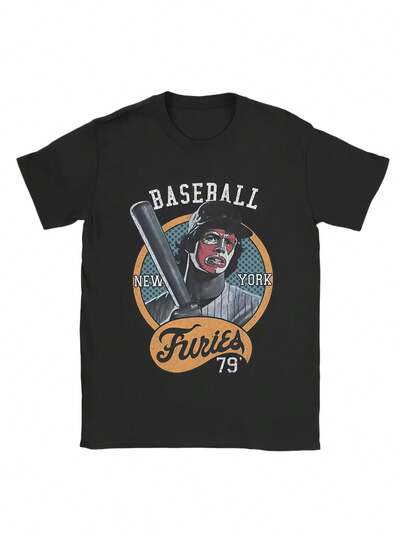 Camisetas de The Warriors, ropa de calle de verano para hombre y mujer, de manga corta, de algodón, bonitas, versátiles, estilo Harajuku, informales, divertidas, a la moda, unisex