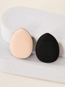 50 de burete de machiaj corector, potrivit pentru machiaj zilnic sau pentru utilizarea de către artiștii de machiaj - Negru - Vizualizare 3