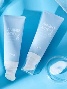 1瓶氨基酸洁面泡沫，面部护理，清洁，保湿，温和清洁，亲肤，提亮肤色
