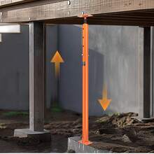 Gato de piso ajustable  para casa de postes, elevador de nivelación de piso, rango de altura de 53" a 93 - 53" a 93 - Ver 9