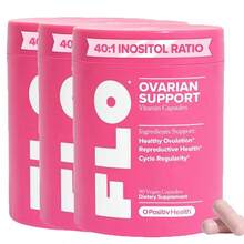 Hormone Balance & Cycle Support Vitamins By FLO: Supplement For Women With Myo-Inositol & D-Chiro-Inositol (40:1 Ratio), DIM, And Folic Acid - 3 Bottles - 查看 8