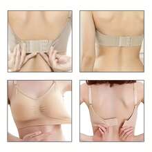 Bra Hook Extenders 3/9 Pcs - Adjustable Elastic Lingerie Extension Straps With 2,3,4 Rows Closure, Bra Back Widener For Comfort - 3 Pieces - View 9