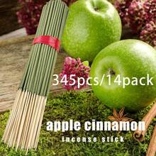 Bastoncini di incenso in bambù da 22 cm/8,66 pollici, a bassa cenere, confezione da 24 pezzi, 12 profumi diversi disponibili, adatti per casa, hotel, stanza, fragranza di lunga durata per eliminare gli odori e purificare l'aria - Multicolore - Visualizzare 76