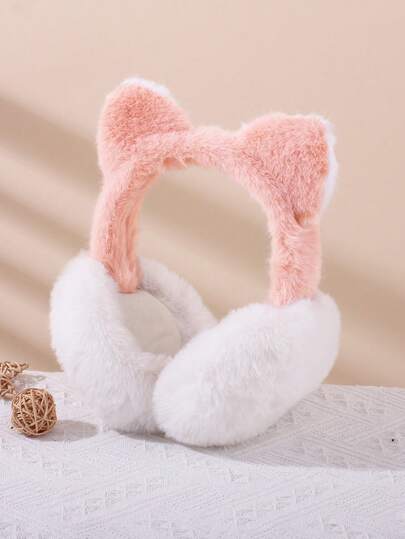 1 st. öronvärmare med slutna ögon för barn, modernt skydd, lämplig för fester, utomhusaktiviteter och daglig användning