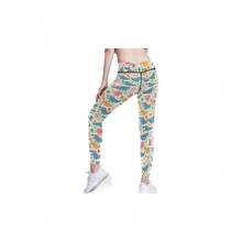 - Leggings de compresin para mujer, diseo de cocodrilo, diseo de cocodrilo, con control de abdomen, suaves - G - Ver 3