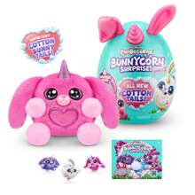 ZURU Rainbocorns Bunnycorn Surprise Series 2 Plush Bunny Doll, Random Style, Creative Gift For Girls - Multicolor - View 2
