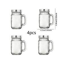 12-Piece Vintage Glass Compartmentalizing Bottle Set, Equipped With Personalized Labels And Hemp Rope, Including 12 Compartmentalized Glass Bottles, 12 Labels, And 100 Centimeters Of Hemp Rope. It Features Ergonomic Leak-Proof Bottle Caps And Handles, And Is A Portable Travel Coffee Cup. Suitable For Holding Coffee, Coffee Beans, Cocoa Powder, Syrup, Wine, Bars, Parties, Candles, Craft Gifts, Decorations, Party Supplies, Grandpa Gifts/Mugs/Barns/Coffee/Coffee Cups/Cups And Mugs. - Multicolor - View 14
