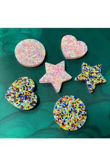 1 Set Skin Scratch Sensory Stress Relief Toys, Disposable Mini Skin Scratch Game Pads, Soothing Anxiety Scratch Pads, Suitable For Children 8+ Years Old, Easter Thanksgiving Party Decorations - Multicolor - View 3