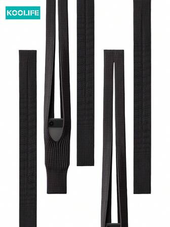 Koolife 1ชิ้น กระเป๋าใส่โทรศัพท์ถักแบบบูรณาการ 3 มิติ เข้ากันได้กับ iPhone 17 Pro Max, กระเป๋าสะพายข้างอเนกประสงค์แบบพับได้ ยูนิเซกส์, ที่เก็บของแบบยืดหยุ่น เข้ากันได้กับ AirPods, กุญแจ, การ์ด, หน้าจอตาข่ายระบายอากาศ, ป้องกันการสูญหาย, ทรงพอดีกับทุกรุ่น