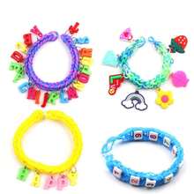 1 hộp/4500 chiếc Dây cao su nhiều màu với 15 màu dùng để làm vòng tay, vòng cổ, dây đeo điện thoại tự làm, màu sắc ngẫu nhiên - Nhiều màu - Xem 7