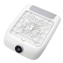 High Suction Nail Dust Collector, Prevents Dust Dispersion, Quiet Nail Removal, Dust-Proof Design, Professional Nail Salon Tool - White - View 10