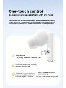 Lenovo TA210 藍牙5.4真無線耳機半入耳式 旗艦級主動降噪 沉浸高音質 運動舒適佩戴 適用蘋果華為小米