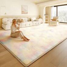 Multi-Colored Plush Rugs. Softness And Style For Your Home. Size 150 X 200 Cm - Rosa - Ver 4
