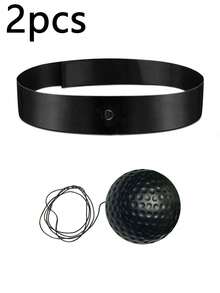 Adult & Teenage Boxing Reflex Ball Set - PA Nylon Reflex Ball With Adjustable Headband, Boxing Gloves And Punching Bag - Improve Hand-Eye Coordination, Speed And Reaction Time, Red/Black Color, Ideal For Boxing Training And Fitness, Boxing Accessories, Boxing Equipment, Boxing Gloves, Boxing - Multicolor - View 12