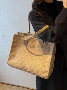 Women Tote Bags - Khaki - View 4