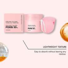 70pcs Pdrn Pink Collagen Refreshing Gel Pads, Highly Effective Purifying & Moisturizing, Brightens Complexion, Reduces Dullness, Prevents Dryness, Balances Oil, Suitable For All Skin Types - Pink - View 10