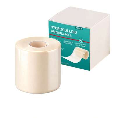 5cm X 300cm Self-Adhesive Hydrocolloid Tape Roll For Wound Care, Waterproof
