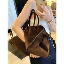 Túi Tote Cổ Điển Thiết Kế Ngách Cao Cấp Cho Nữ - Thời Trang, Phù Hợp Với Mọi Mùa Túi Đeo Chéo Đa Năng Một Vai, Cung Cấp Không Gian Rộng Rãi Cho Túi Tập Gym, Túi Xách Tay Và Đi Làm Hàng Ngày Theo Phong Cách Cổ Điển - màu nâu - Xem 3