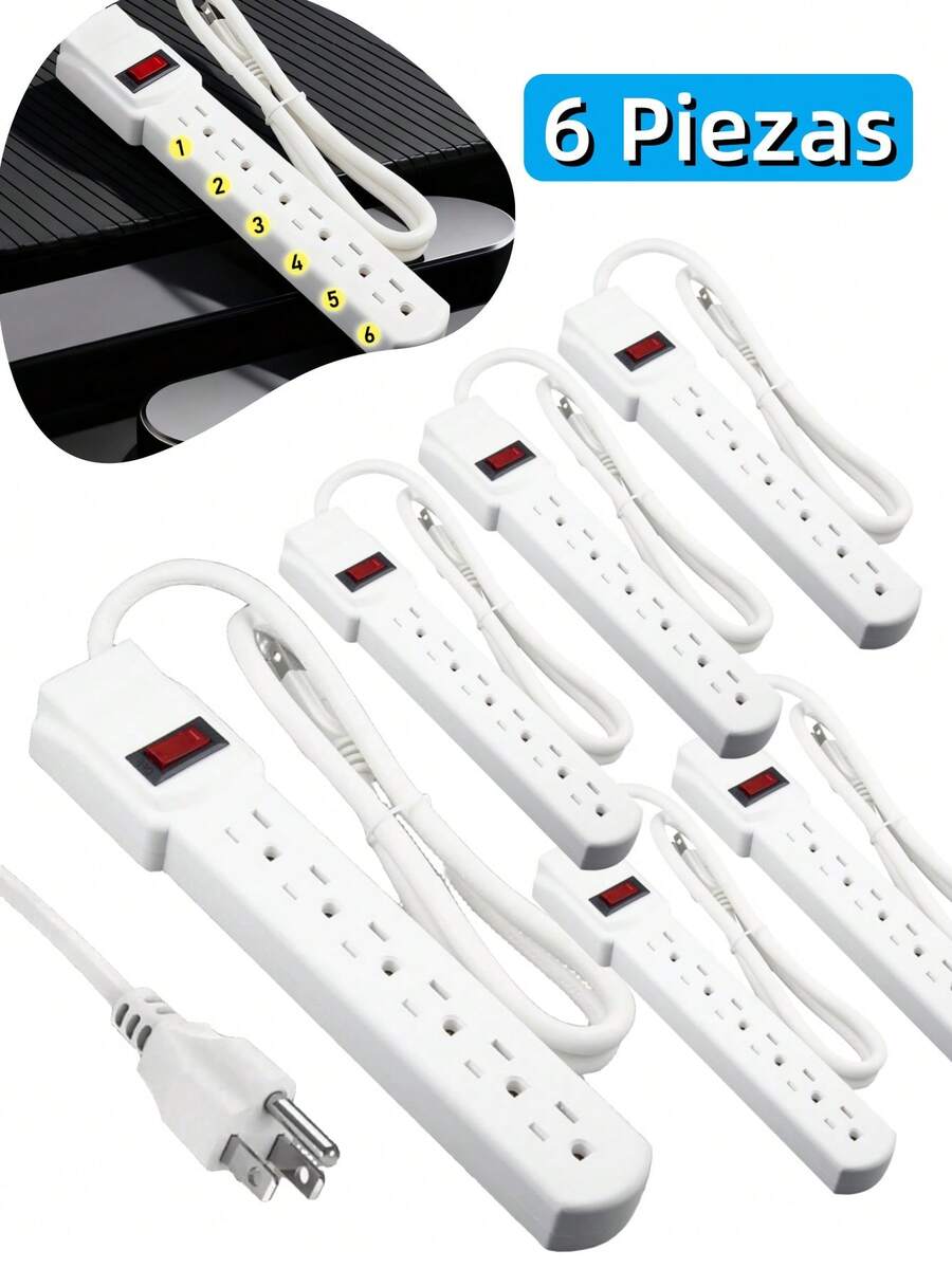 Electrical Sockets - PS015-6PIEZAS - View 1