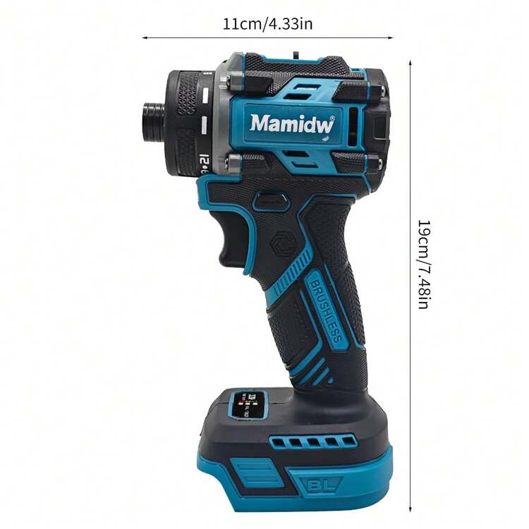 New最安値【Mamidw 380N.Mコンパクト コードレス電動ドライバー】 マミドゥ 380N.M コードレス インパクトドライバー、ブラシレス 電動