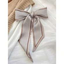 4pcs/Set Women's French Style Vintage Floral Striped Printed Scarf Hairband, For Casual, Elegant, Daily, And Dating Occasions, A Multi-Purpose Gift For Dress-Up Gym Valentine's Day Valentines Headband Turban Headband Sweatband, School Stuff, College, Headbands Fall Winter Hair Band Hair Accessories For Women For Vacation Outfits Woman - 彩色 - 查看 5