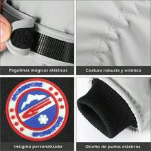 Guantes para Fro Hombre y Mujer, Guantes Termicos, Guantes Impermeables para Nieve, Funcin de Pantalla Tctil, Antideslizante, Adecuado para Esquiar, Escalar Montaas, Cmping, Motocicletas. - M + Gris - Ver 6
