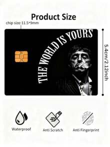 Movie Design Debit/Credit Card, Transportation Card, Room Key Card, Skin Sticker - Multicolor - View 6