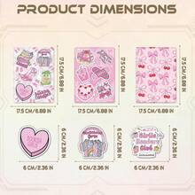 Insert Cardstock Paper For Kindle - 12Pcs Pink Bow Back Cover Inserts Decorating Accessories And 50Pcs Cute Stickers For Kindle E-Reader, Bookish Gift For Book Lover - Chủ đề Tarot - Xem 6