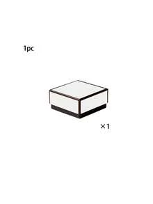 10 hộp giấy Kraft trắng, hộp quà trang sức mini khung đen trắng cổ điển, hộp đựng bông tai, hộp đựng mặt dây chuyền màu trắng, hộp đựng vòng tay và nhẫn, hộp đựng bông tai mini, hộp đựng trang sức đa năng, thích hợp đựng nhẫn, bông tai, dùng trong đám cưới, sinh nhật, ngày lễ, Ngày Valentine, Lễ Phục Sinh, Năm Mới, trưng bày trang sức, vật tư đóng gói, quà tặng tiệc tùng, hộp quà thủ công tự làm. - trắng - Xem 10