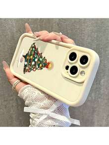 Fundas protectora de teléfono con Diseño Árbol De Navidad Festivo Colorido regalo de moda minimalista interesante para hombres y mujeres, adecuado para  16/15/15Pro/15ProMax/14/13/12/11/XsMAX,  17,  Max Series,A14/A15/S23 Ultra/A50/A12/A32/A52/A72/A51/A21S/A13/A14/S22 Ultra/S23/A33/A53/S20 FE,Protección completa contra caídas, resistencia a impactos y prevención de rayaduras,diseño creativo y de moda para hombres y mujeres - Bordó - Ver 8