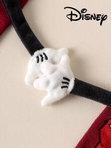 Disney 3双可爱3D米奇过膝袜，时尚儿童派对高筒袜，高品质礼物。开学季、时尚爱好者、圣诞节家庭聚会礼物。