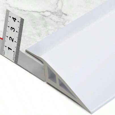 BNELL Carpet &Amp; Floor Edging Trim Strip,Self Adhesive-PVC Floor Transition Strip,Thresholds For Doorways With A Height Less Than 10 MM (20FT_Black)U2026