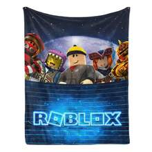 1pc Game Cartoon Print Flannel Blanket, Soft Polyester Fiber Blanket, Suitable For All Seasons, Comfortable Bed Sheets, Sofas, Camping, Travel, Office Essentials, Perfect Holiday Gifts, Couple Gifts, Multiple Sizes To Choose From, Pet Friendly Home Decoration, Party Decoration, Lightweight And Durable Design, Modern Style, Pet Owner's Choice - 彩色 - 查看 15