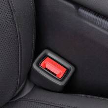 半包高品质柔软硅胶汽车安全带扣保护套，专为女性设计，通用后排安全带插座底座盖，防刮擦、防碰撞、防尘、减震，易于安装 - 彩色 - 查看 8