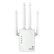 WiFi信号扩展器 1200Mbps WiFi信号增强器 双频2.4G/5G户外信号放大器 带以太网端口 360°全方位覆盖 - 英規插(220-240V) - 查看 11
