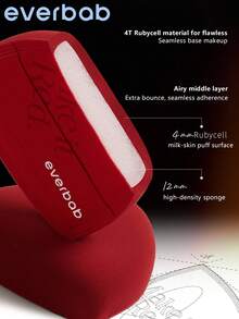 Everbab 柔软双用途气垫粉扑套装，赠品，旅行，平价好物，旅行必备 - 粉色 - 查看 11