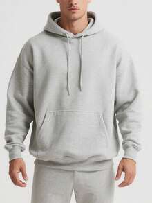 Customized Men's Hoodie, Suitable For Daily Wear And Sports, Special Arched Hollow Font, Input Text To Create Personalized Gift For Family And Friends, A Meaningful Present