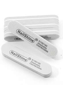 5/10pcs 100/180 Grit Nail Files, Manicure Supplies, Nail Care Tools, Back To School Nail Care Tools - Multicolor - View 11