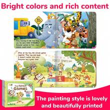 10pcs Set Toddler Mini Story Books, Bedtime Reading, Montessori Toys, Portable Travel Activity Books, Early Education Reading, Birthday Gift - Multicolor - View 10