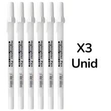 White Gelly Roll Ghost Magic Pen Kit For Eyebrow Design And School Drawings - 3個單位 - 查看 10
