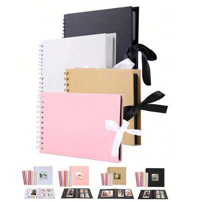 1 cuốn sổ lưu niệm giấy Kraft 60 trang (30 tờ), quà tặng album ảnh lưu niệm ý nghĩa tự làm, góc ảnh PVC, thích hợp làm sổ lưu niệm đám cưới, kỷ niệm, sổ lưu niệm gia đình tự làm - thích hợp làm giấy thủ công tự làm, quà tặng sinh nhật, quà tặng tốt nghiệp, bộ sưu tập gia đình và quà tặng kỷ niệm