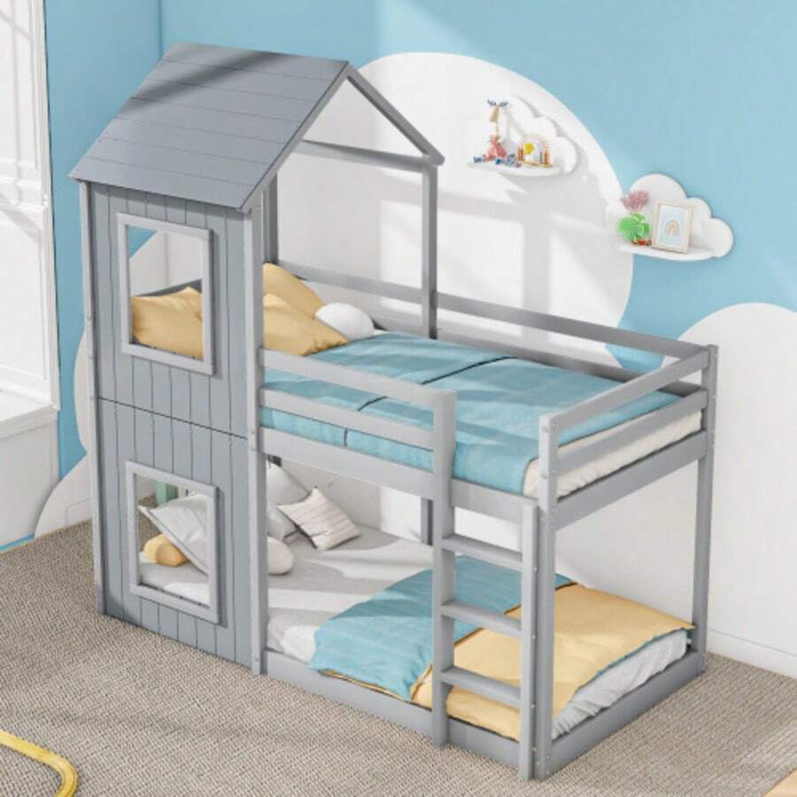 Bed Frames - Grey - View 1