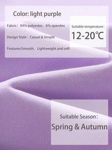 Tween Boy Casual Simple Shark Print Sweatshirt Boys Long Sleeve Sweatshirt Autumn And Winter Student Style - Mauve Purple - View 4